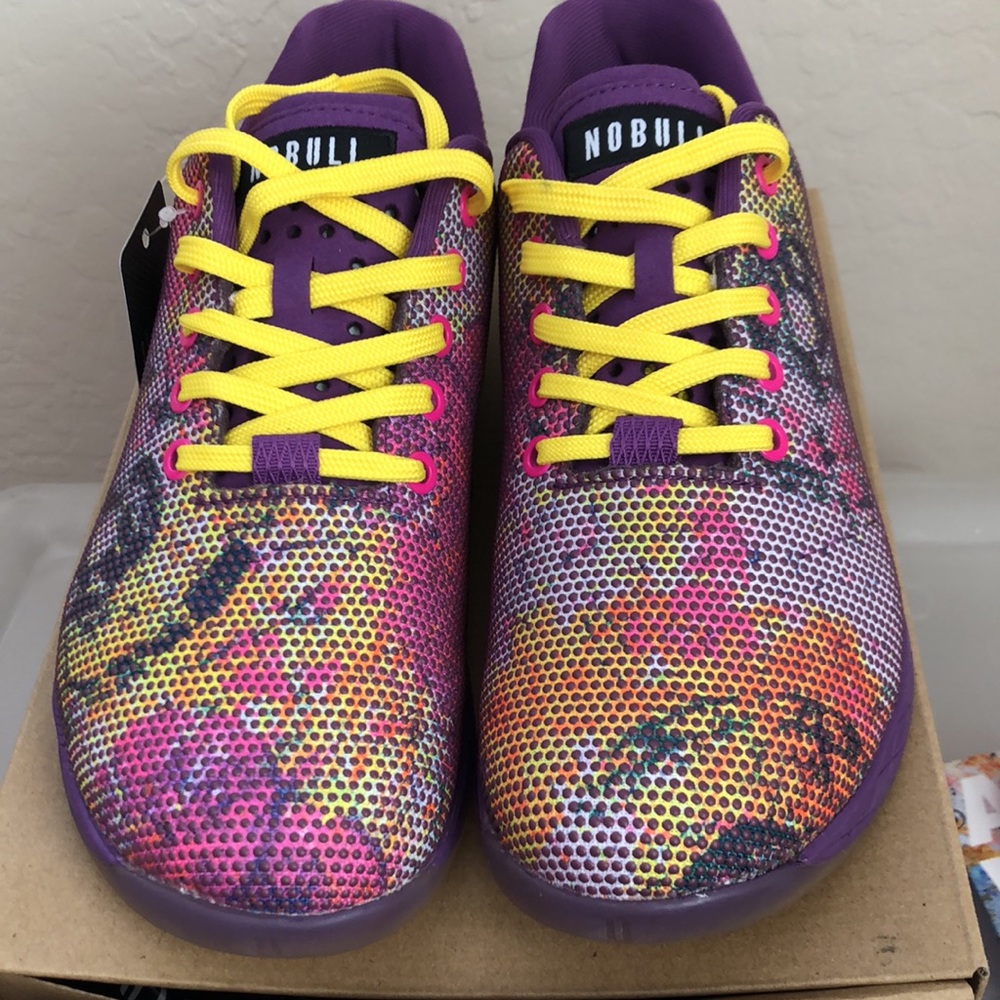 NoBull NEW IN BOX Sam Dancer art work  trainer size 8.5/10 men/wmn - Picture 3 of 10